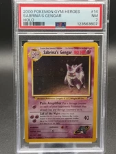 Sabrina's Gengar 014/132 Gym Heroes Holo PSA 7 NM