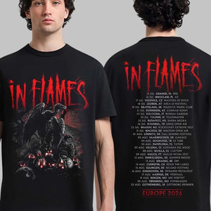 IN FLAMES インフレイムス 2006年ツアーTシャツ XLサイズ 古着 In Flames Tour Shirt | eBay