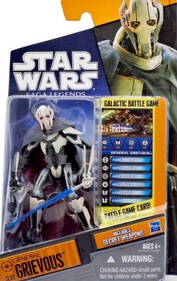 GENERAL GRIEVOUS SL09 ''REVENGE OF THE SITH'' STAR WARS SAGA LEGENDS 2011 HASBRO