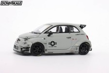 MINI GT Abarth 595 LB-WORKS x Abas Works Fighters – Matte Grey MGT01064-BL