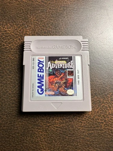 Castlevania Adventure Nintendo Game Boy Authentic Clean & Tested