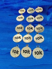 Bundle 12 running 10k pendant 10k charms keychain keyring. Races sports clubs