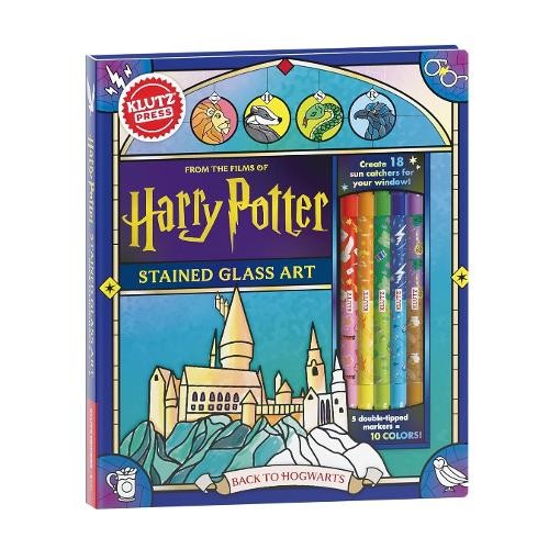 Harry Potter Stained Glass Back to Hogwarts by  Editors of Klutz - 9798225035983