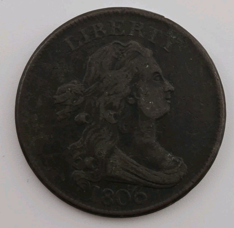 1806 Draped Bust Half Cent