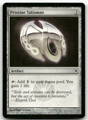 Pristine Talisman #151 (NM) New Phyrexia NPH Magic MTG