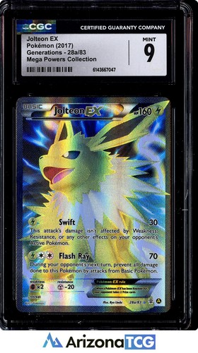 Jolteon-EX graded CGC 9 for sale on eBay