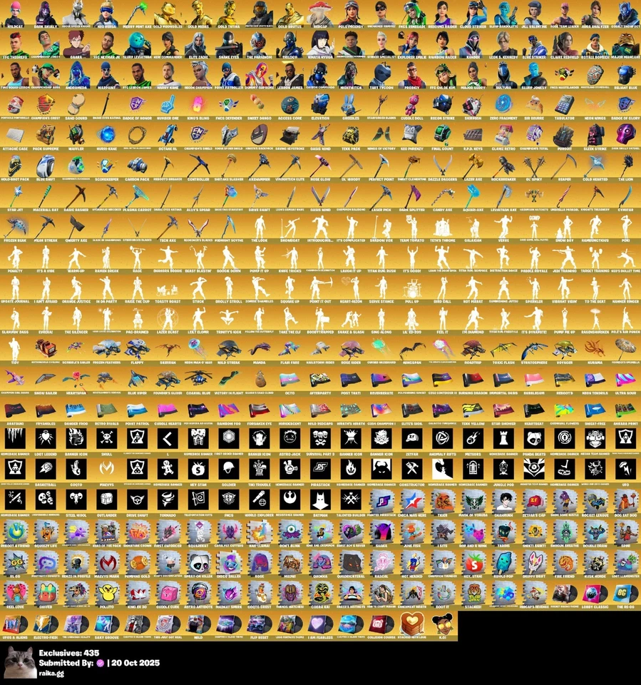 Fortnite 1100 Skns Wildcat,Gold Midas,Neo Versa,Merry Mint Axe CONTACT ME FIRST - Image 2 of 4