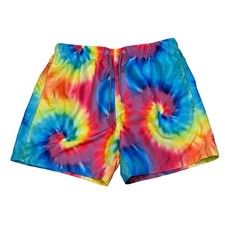 Boardies Men  s XL Swim Trunks Tie Dye Multicolor Drawstring Lined With Pockets