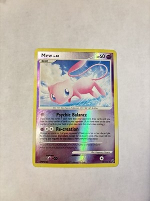 Mew 15/132 Secret Wonders 2007 Reverse Holo Rare Pokémon Card TCG LP