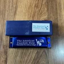 Buckeye Music American Freedom Harp C Blue