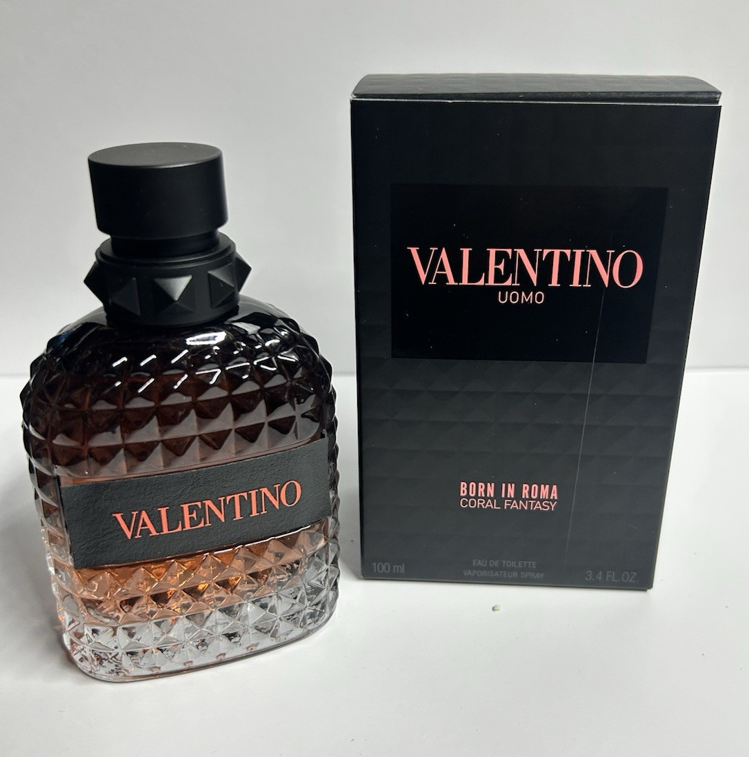 Valentino Uomo Born In Roma Coral Fantasy Eau de Toilette Spray 3.4 fl oz