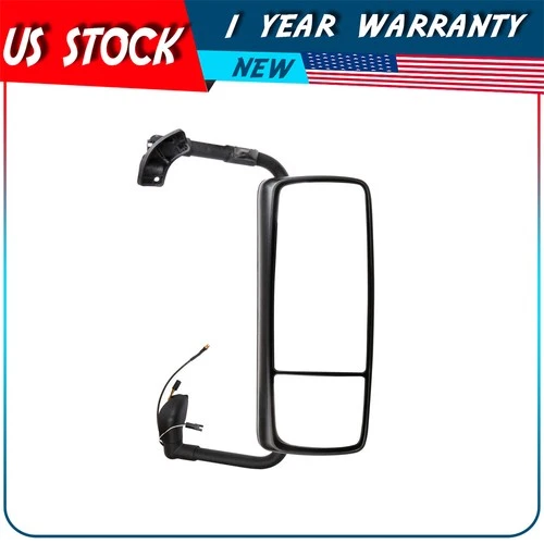 For 2015-2018 VOLVO VNL Truck Mirror Complete Chrome Passenger Side