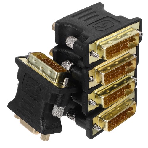 5 Pcs Computerkonvertierungskopf VGA-Buchse-Adapter DVI-Stecker-Adapter - 第 11/12 張圖片