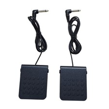 2Pcs Electronic Drum Pedal Portable Lightweight Compact Anti Slip Foot Pedal