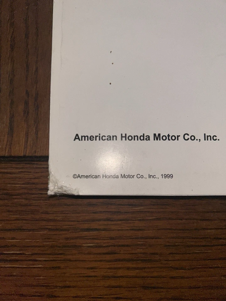 2001 2002 2003 2004 Honda Goldwing Gold Wing Gl1800/A Catálogo de Peças Manual - Imagem 2 de 4