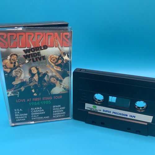 Musikkassette - SCORPIONS - World Wide Live - Tape MC - Picture 3 of 3