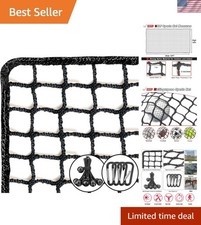 Sports Netting - Heavy Duty Ball Net for Golf, Baseball, Hockey, Soccer