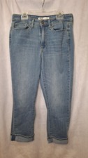 Levi Strauss Signature Gold Womens Jeans Mid Rise Capri 4 - w/27