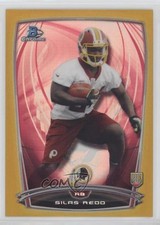 2014 Bowman Chrome Gold Refractor 16/50 Silas Redd #144 mi7