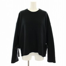 Valentino Valentino VALENTINO 22AW Wool Ribbon Knit Sweater Crew Neck Long Sleev