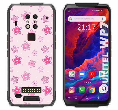 HGJTF Cover per Oukitel WP23 (6.52) con Pellicola Vetro Temperato, Custodia per Telefono in Silicone Antiurto Ultra Sottile in Morbido TPU per Oukitel WP23 - XT40