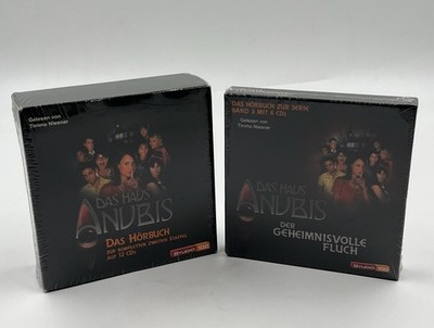 Das Haus Des Anubis Hörbuch CD Set Staffel 2 Und 3 Neu OVP 18 CDs