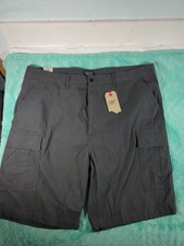 Levi's Men zipper fly Carrier Cargo Gray shorts size 42 new with tags
