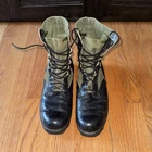 Genuine Vintage Military Vietnam Era Jungle Combat Boots Size 10.5R