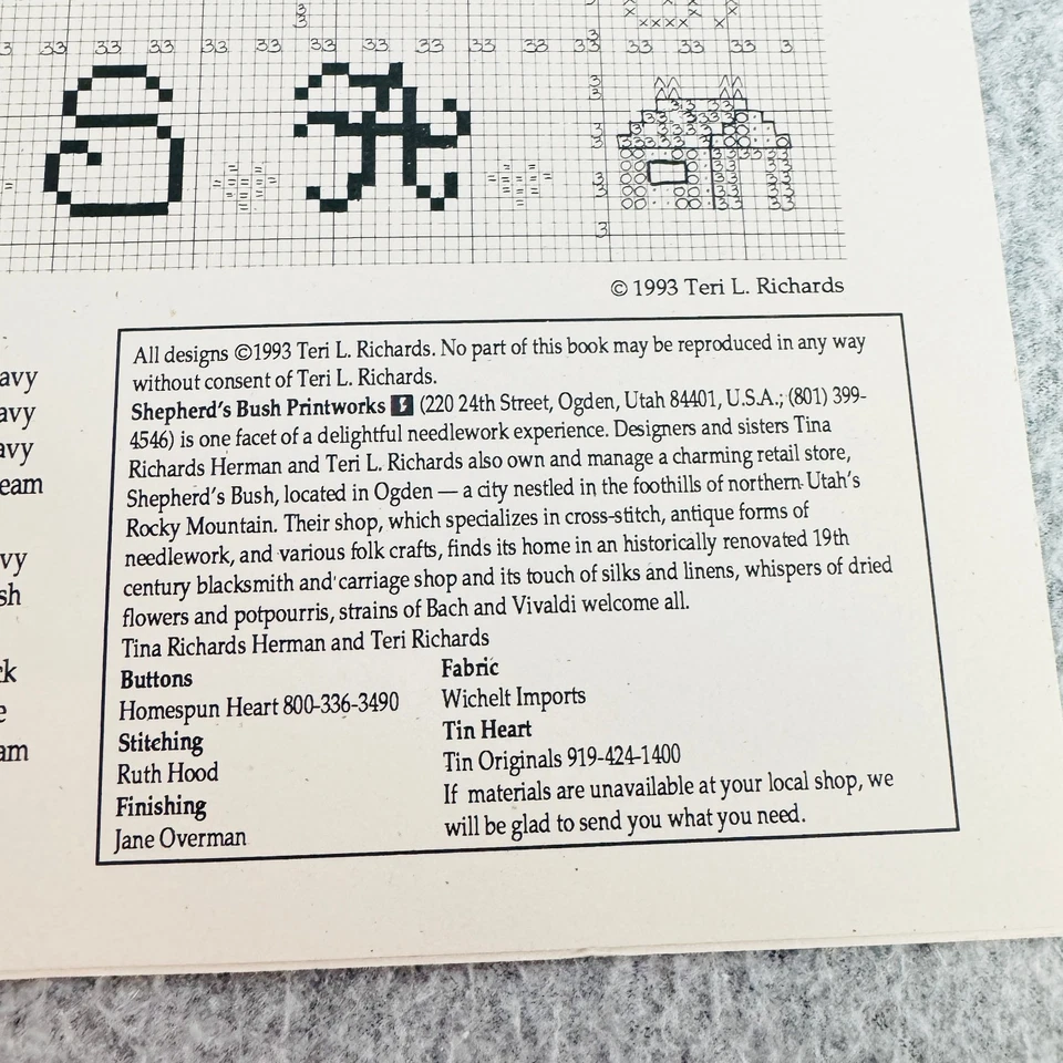 Shepherds Bush AMERICANA FOLIO Cross Stitch Pattern Chart Patriotic - Image 2 of 4