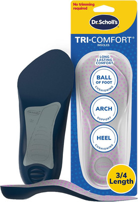 Dr. Scholl'S Comfort Tri-Comfort Einlegesohlen für Damen, 1 Paar, Größe 6-10