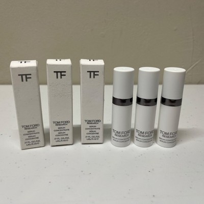 Lot of 3 Tom Ford Research Serum CONCENTRATE 5ml Each Total of 15ml