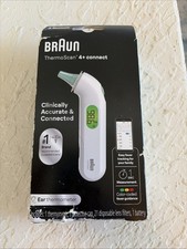 Braun ThermoScan 4 Connect Ear Battery Health Thermometer