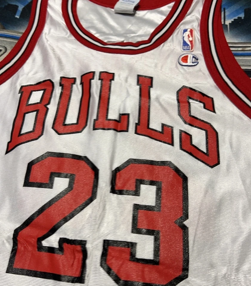 Camiseta de baloncesto vintage campeón Chicago Bulls Michael Jordan NBA talla 44 G2U Foto 2 de 4