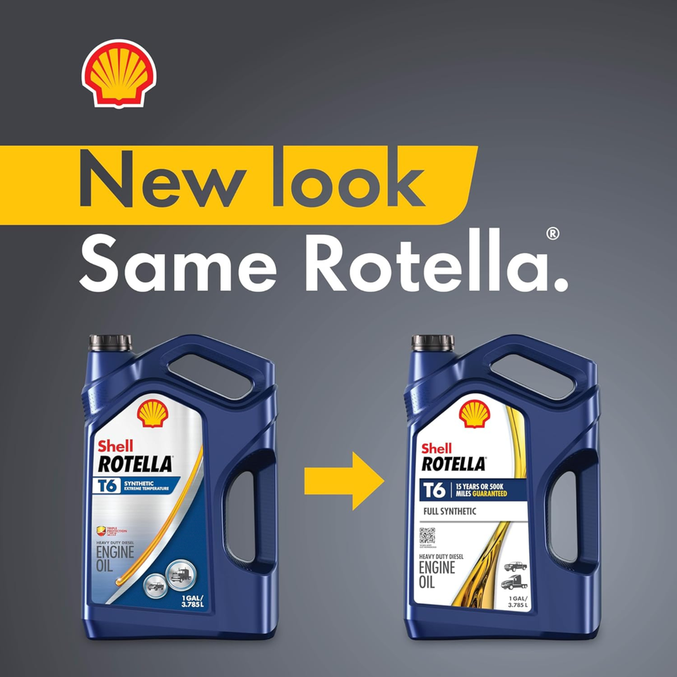 Shell Rotella T6 Full Synthetic 15w-40 Diesel Engine Oil 1 Gallon for Shell Rotella T6 Full Synthetic 15w-40 Diesel Engine Oil 1 Gallon for