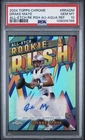 2024 Topps Chrome Drake Maye Rookie Rush Auto Aqua /199 PSA 10 GEM MINT