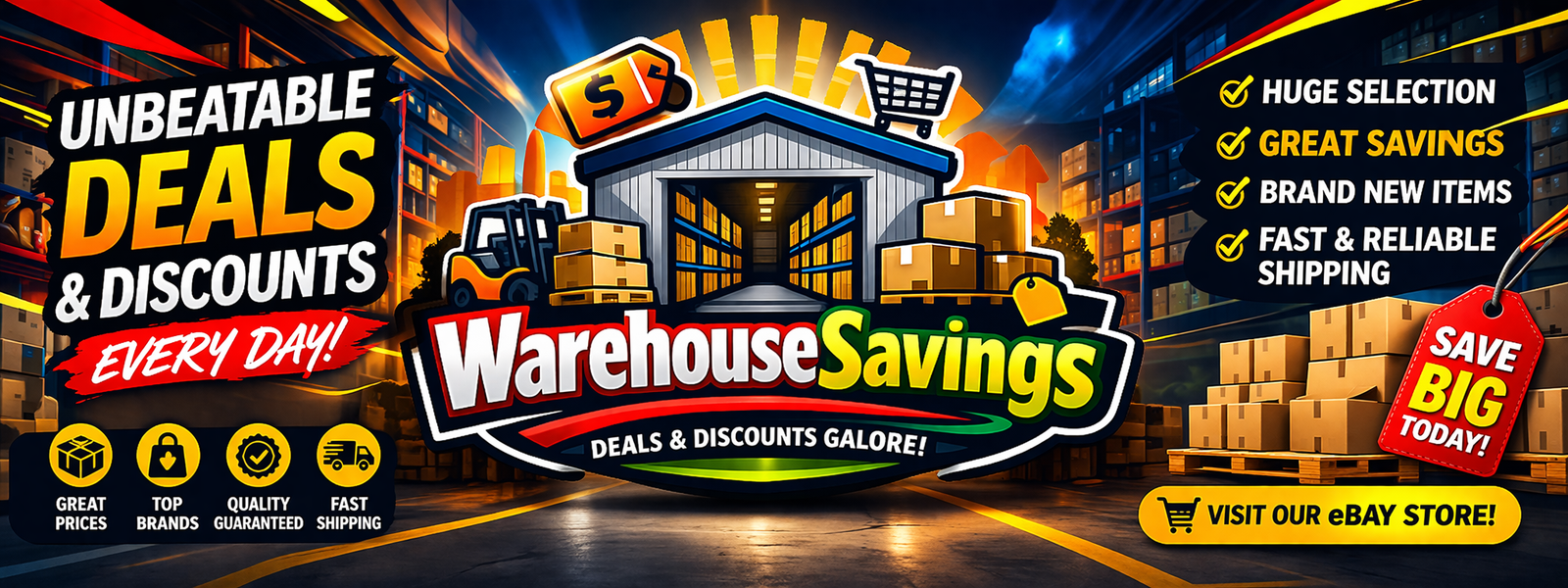 Warehouse Saving | eBay Stores