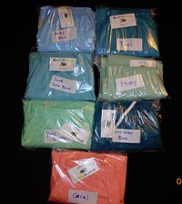 Scrubeez Cargo Scrub Pant Drawstring Elastic waist Size LG Regular Dark Sea Blue