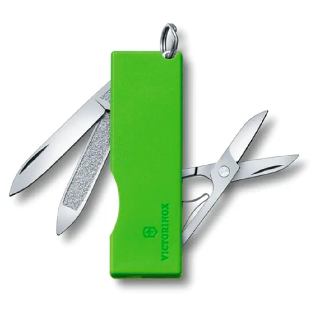 Green swiss army best sale knife