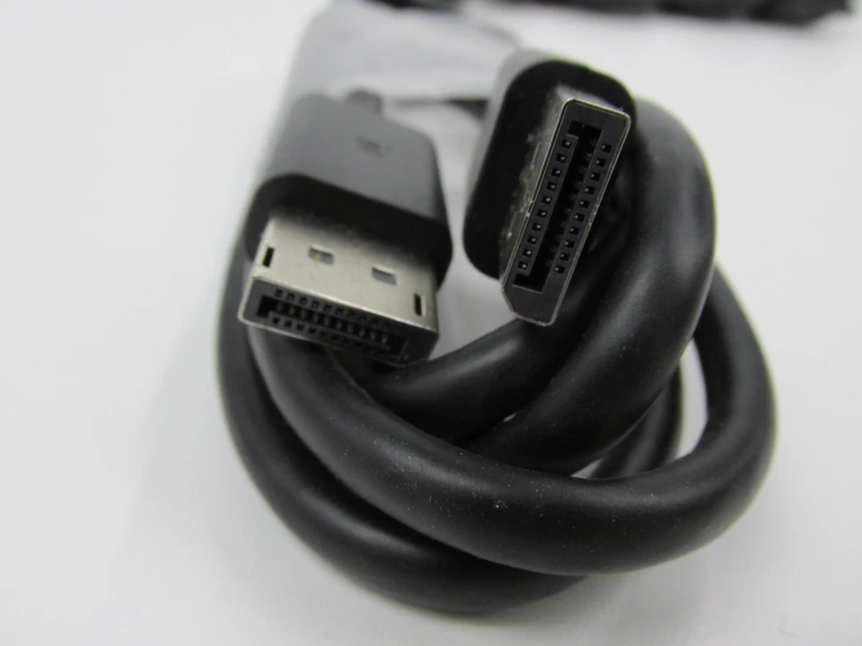 Lot (5) New DisplayPort to DisplayPort Cable Male 6ft (1.80m) – Dell 5K1FN15501 - Image 3 of 4