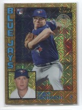 2019 Topps TRENT THORNTON RC Gold 1984 Chrome Silver Pack BLUE JAYS 25/50  #47