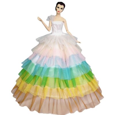 Rainbow Fashion Doll Dress For 11.5" Doll Outfits Evening Gown Dresses Clothes | eBay Rainbow Fashion Doll Dress For 11.5" Doll Outfits Evening Gown Dresses Clothes | eBay