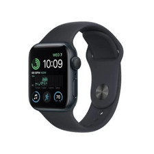 Apple Watch Series SE 2nd Gen GPS LTE 44mm Midnight Aluminum - Excellent