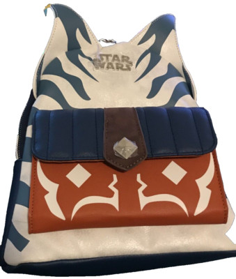Star Wars Bioworld Backpack Ahsoka Tano Galaxy's Edge 10 Inch