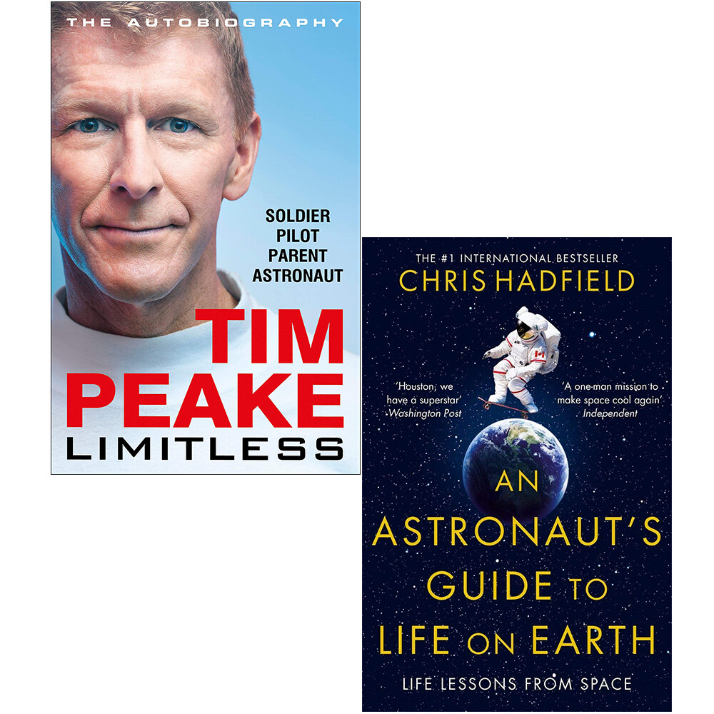 Limitless And An Astronaut's Guide to Life on Earth 2 Books Set
