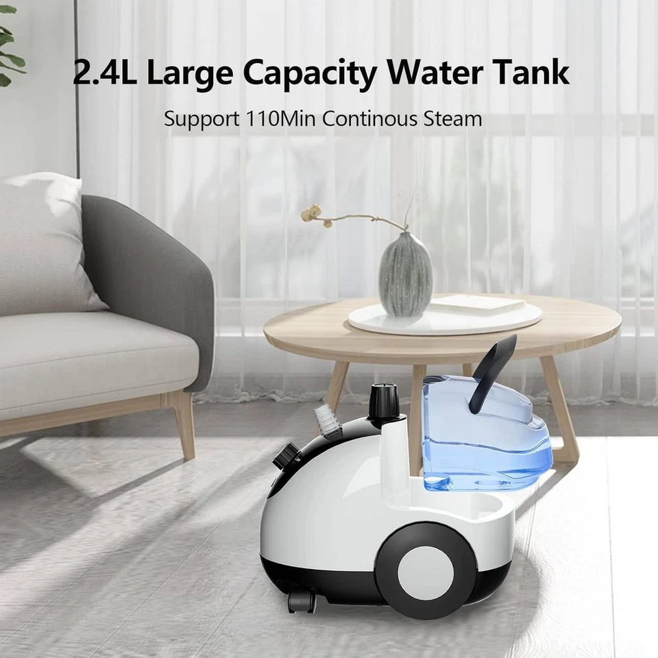 Dampfglätter Steamer Dampfbügelstation Vertikal Dampfbügler 1600W 2,4L Tank - Bild 2 von 4