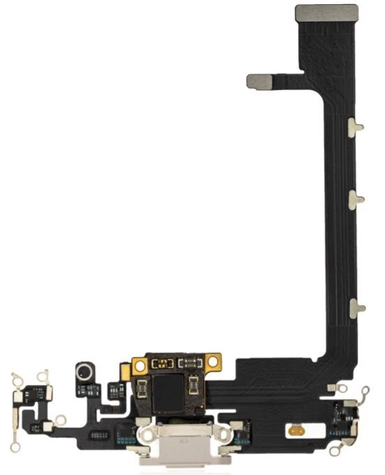 Puerto de carga flexible conector Doc de cable para iPhone 11 Pro Max✅ con placa✅ EE. UU. Foto 2 de 3