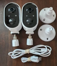 Sense-U Outdoor Indoor Camera X 2 SU-WA004 Excellent Used Condition