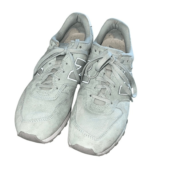 New Balance Womens 696 Suede Mesh Running Classic Sneaker Shoes Sea Foam Green S thumbnail 2