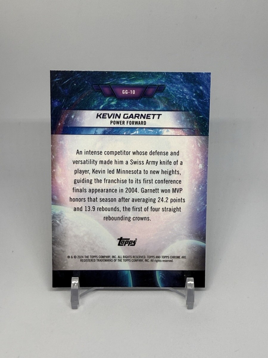 2023-24 Topps Cosmic Chrome Galaxy Greats GG-10 Kevin Garnett | eBay