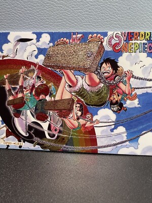 One Piece Ultra Premium OP03-LR41 Full Art Collectible Cards NM Luffy Nami Zoro